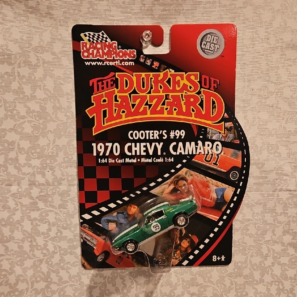 Racing Champions The Dukes Of Hazzard Cooter's #99 1970 Camaro Green